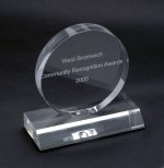 Picture of crystal award